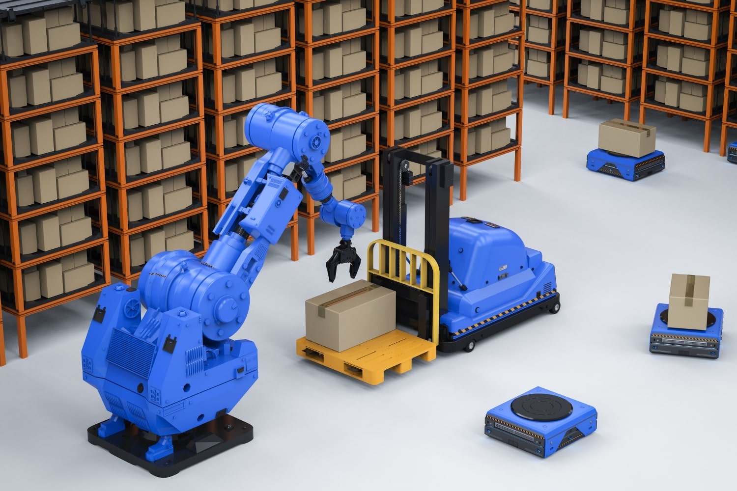 Forklift Robot (Mobit Robit) Teknolojisi ve Kullanım Alanları