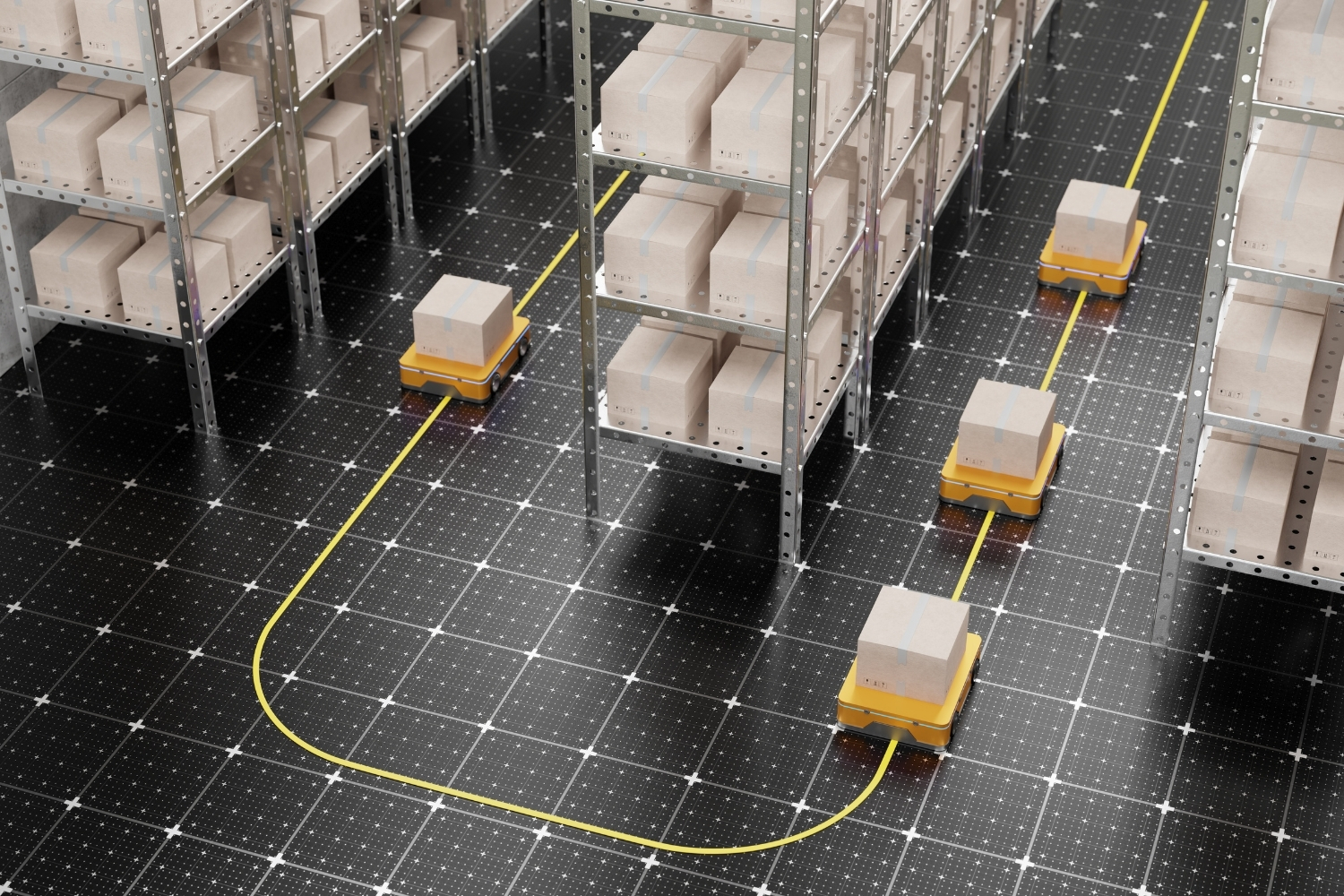 İntralojistikte Shuttle Teknolojisi: Otomatik Depolama ve Alma Çözümleri