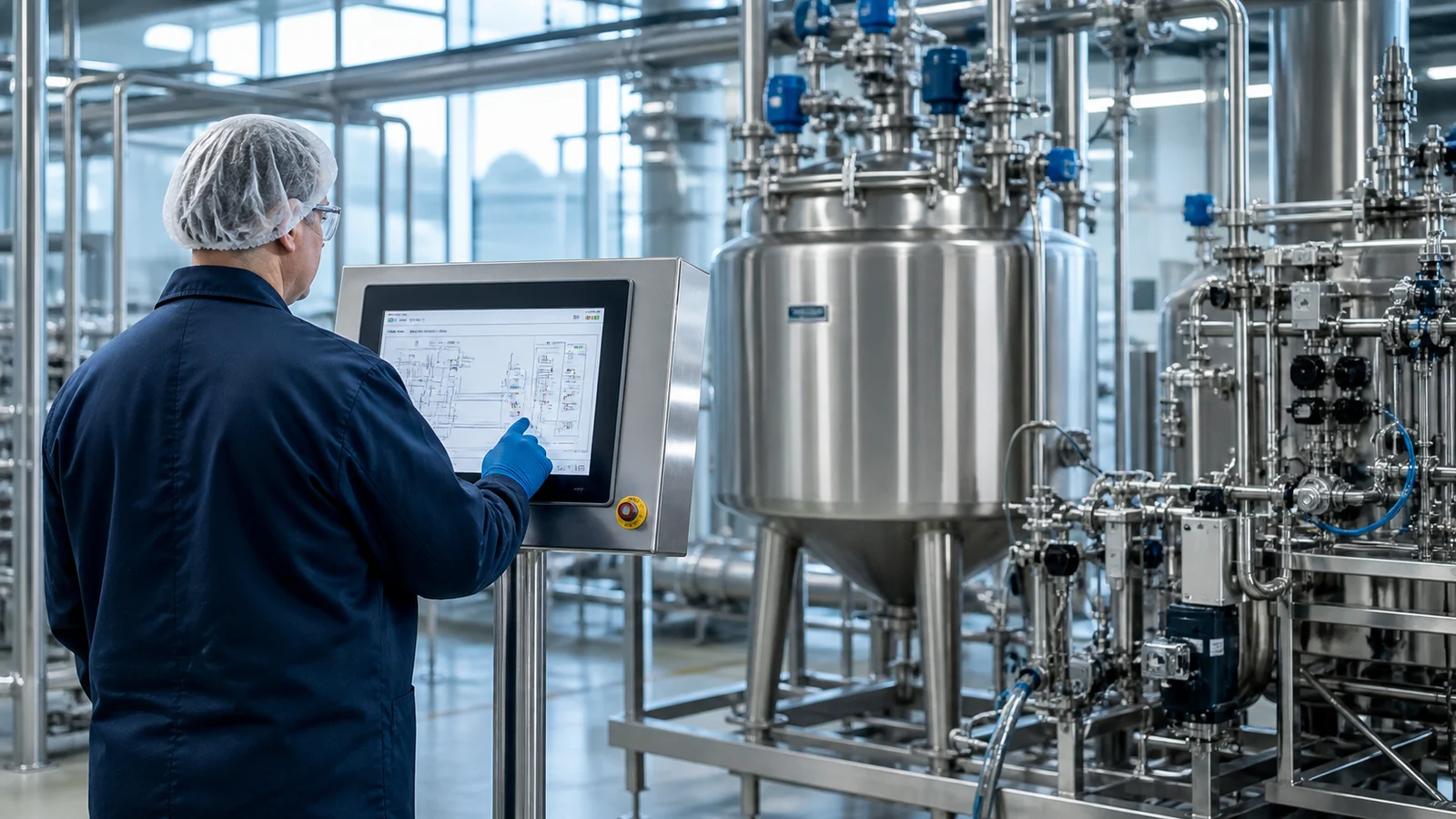 ISA-88 based batch production system