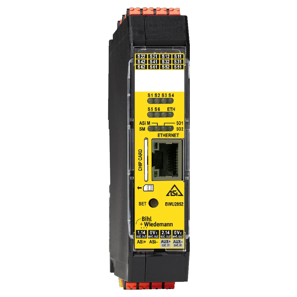 Bihl+Wiedemann BWU2852 – Safety Basic Monitor with Safe Link functionality