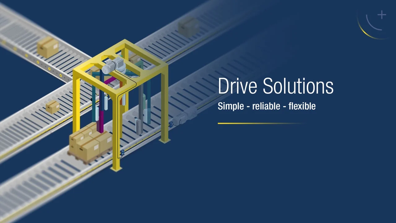 The opening scene of the video showcasing Bihl+Wiedemann’s ASi-5 and ASi-3 drive solutions.