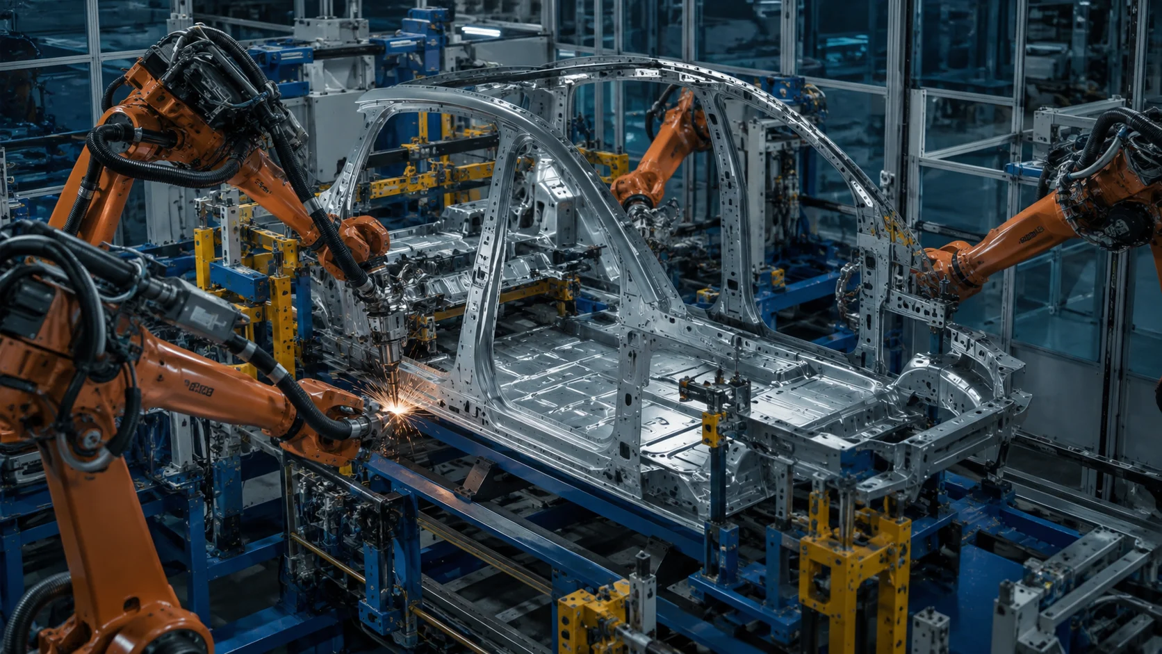 Bodyside ve Underbody Robotik Hatlar: Gövde Geometrisini Korumak