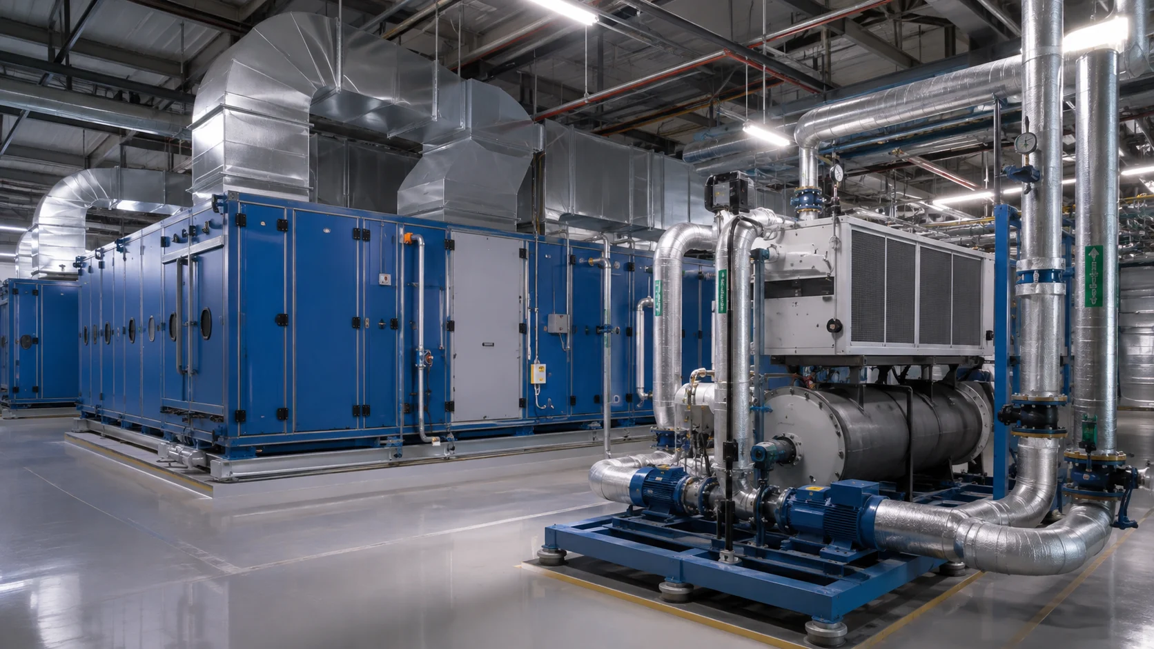 Paint Shop Climate Control: TAR and Chiller System Control