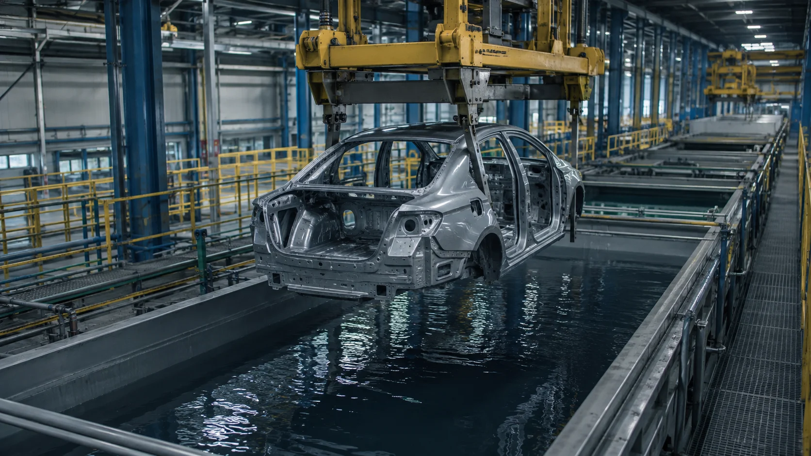 Electrocoating Plants (KTL): Baths, Transfers and Traceability