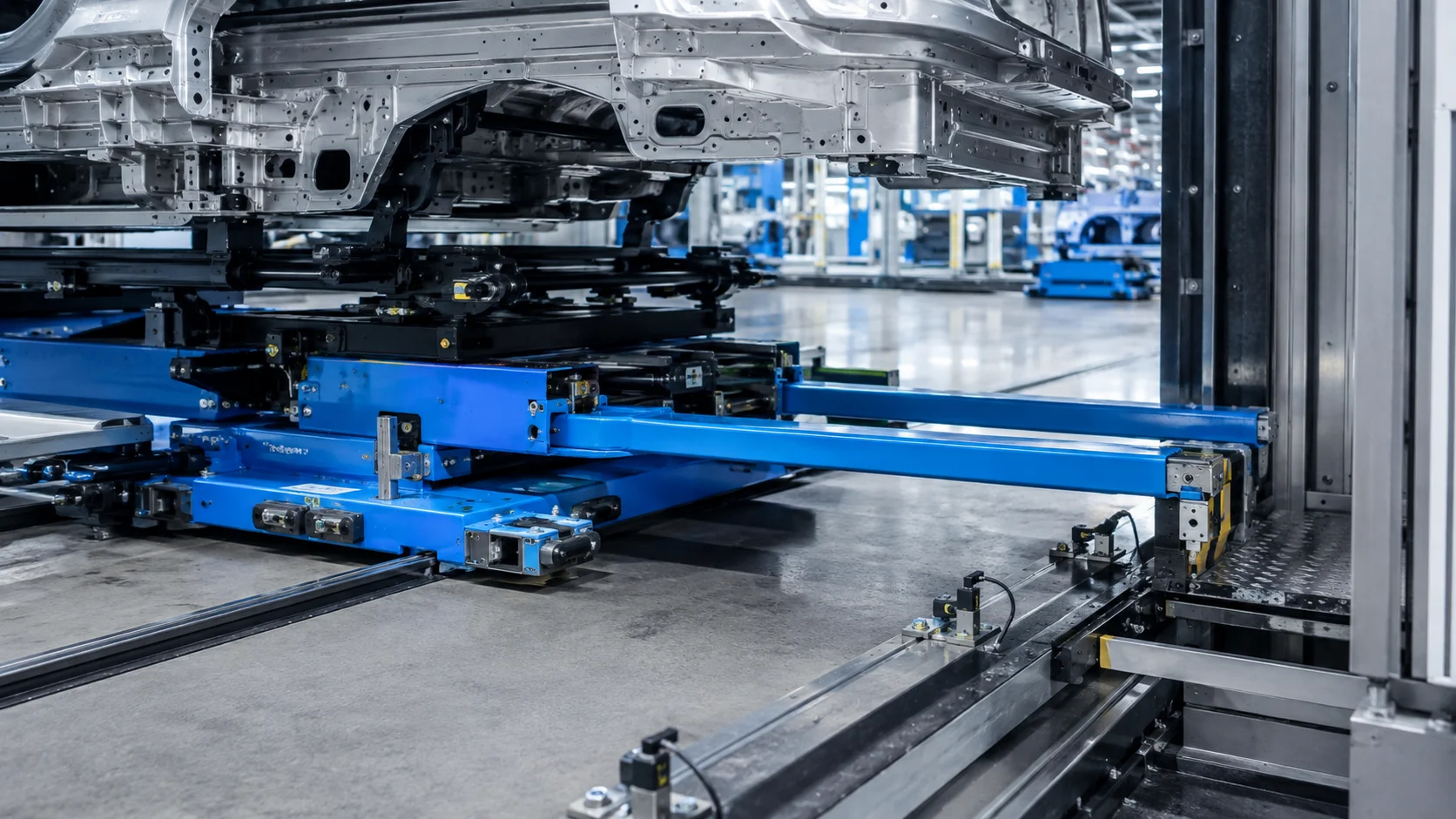 Automatic Carriers and Telescopic Bars: Position-Controlled Transfers