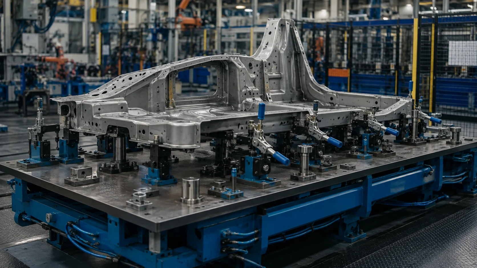 Semi-Automatic Fixtures: Coordinating Operator and Machine Cycles