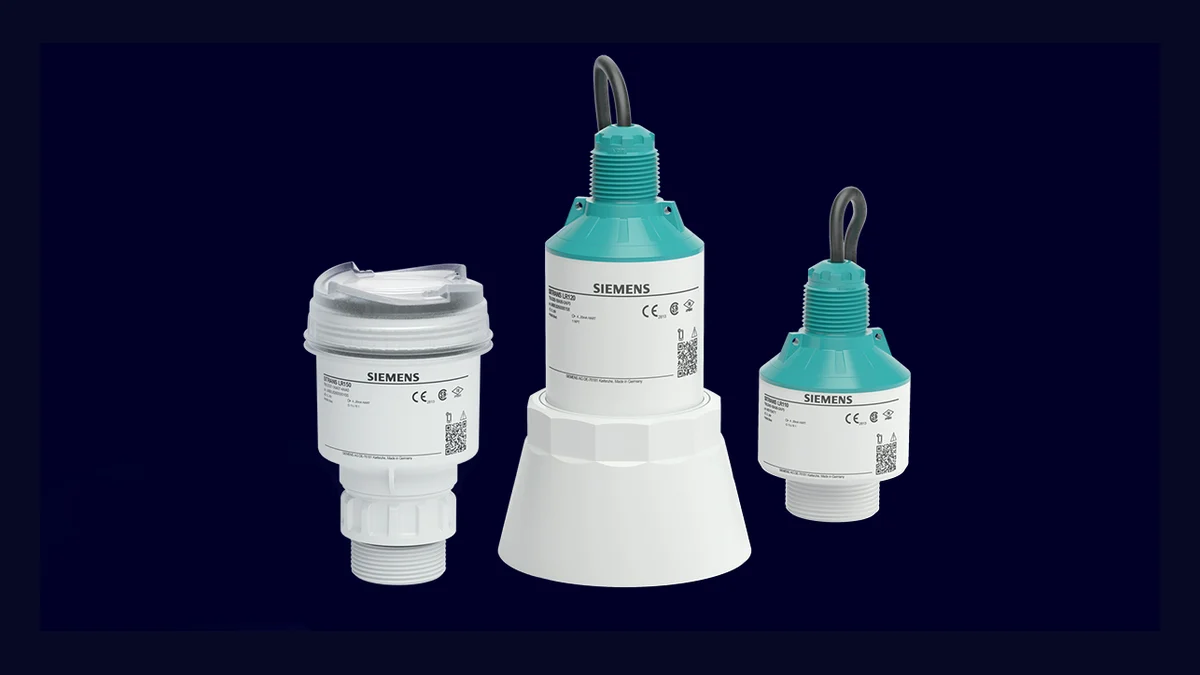 Siemens SITRANS LR100 series compact radar level transmitters