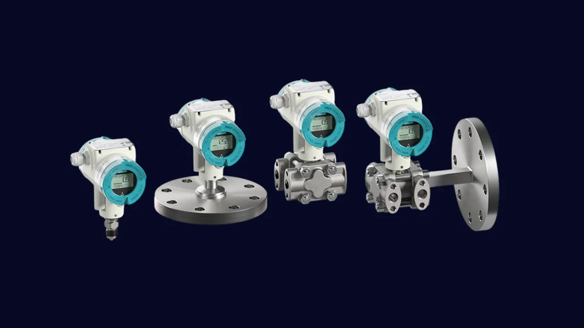 Siemens SITRANS P320 and P420 pressure transmitters with various process connection options