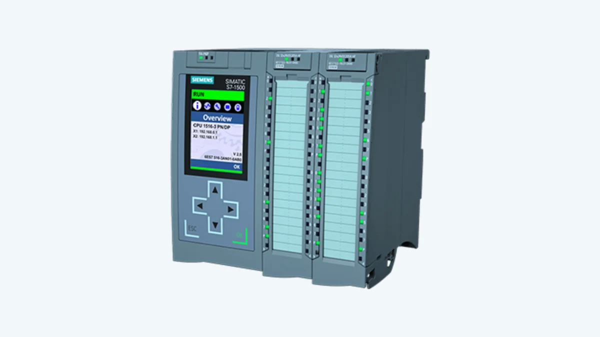 Siemens SIMATIC S7-1500: advanced controller hardware