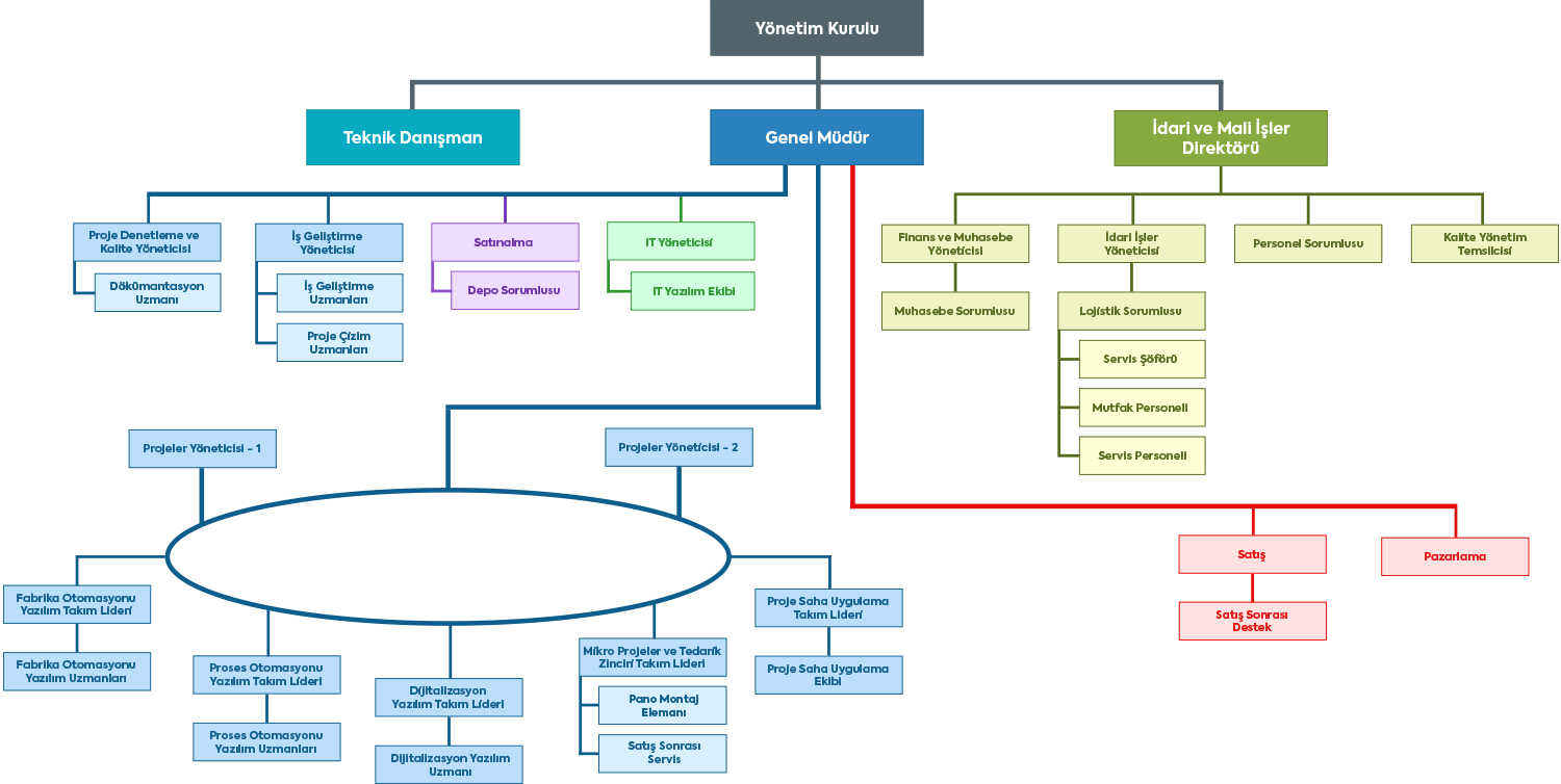 organizasyon şeması